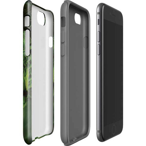 Liquid Blue Green Skulls iPhone SE (2nd & 3rd Gen) Pro Case