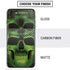 Liquid Blue Green Skulls iPhone SE (2nd & 3rd Gen) Skin