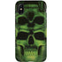 Liquid Blue Green Skulls iPhone X Pro Case