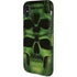 Liquid Blue Green Skulls iPhone X Pro Case