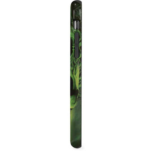 Liquid Blue Green Skulls iPhone X Pro Case