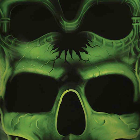 Liquid Blue Green Skulls iPhone X Pro Case