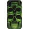 Liquid Blue Green Skulls iPhone XR Pro Case
