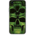 Liquid Blue Green Skulls iPhone XR Skin