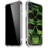 Liquid Blue Green Skulls iPhone XS Max Clear Case