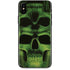 Liquid Blue Green Skulls iPhone XS Max Skin