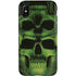 Liquid Blue Green Skulls iPhone XS Pro Case