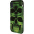 Liquid Blue Green Skulls iPhone XS Pro Case