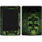 Liquid Blue Green Skulls Amazon Kindle Skin