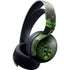 Liquid Blue Green Skulls PULSE 3D Wireless Headset for PS5 Skin