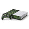 Liquid Blue Green Skulls Xbox One S Console and Controller Bundle Skin