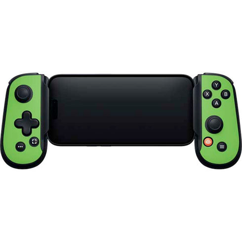 Green Backbone One for iPhone Game Controller Skin