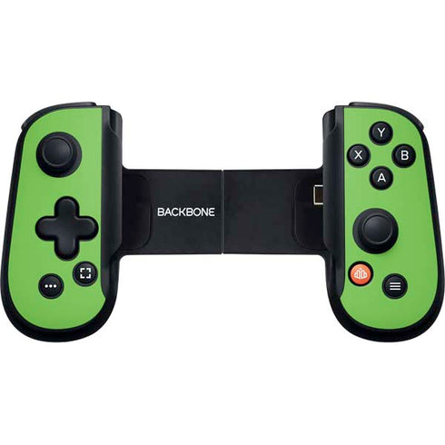 Green Backbone One for iPhone Game Controller Skin