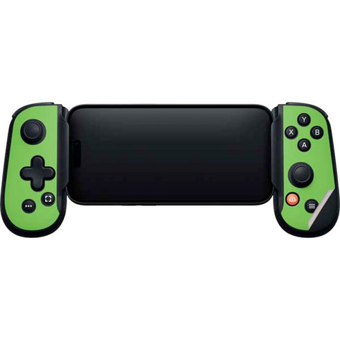Green Backbone One for iPhone Game Controller Skin