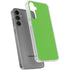 Green Galaxy S24 Plus Clear Case