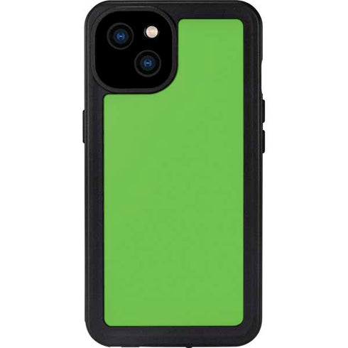 Green iPhone 15 Plus Waterproof Case