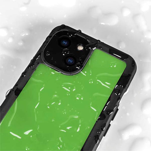 Green iPhone 15 Waterproof Case