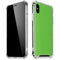 Green iPhone XS Max Clear Case