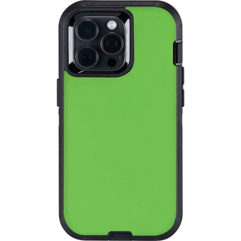 Green Otterbox Defender iPhone Skin