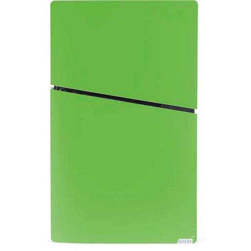 Green PS5 Slim Digital Edition Console Skin