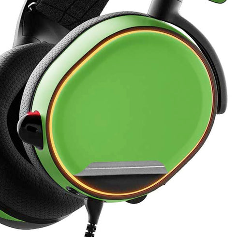 Green Solid SteelSeries Arctis 3 Skin