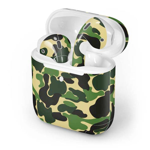 Green Street Camo Apple AirPods 2 Skin