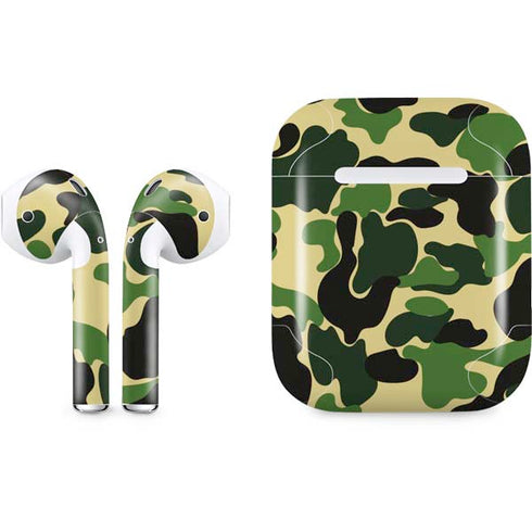 Green Street Camo Apple AirPods Skin