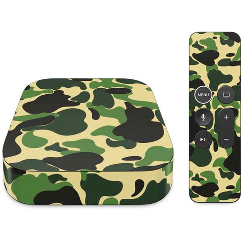 Green Street Camo Apple TV Skin