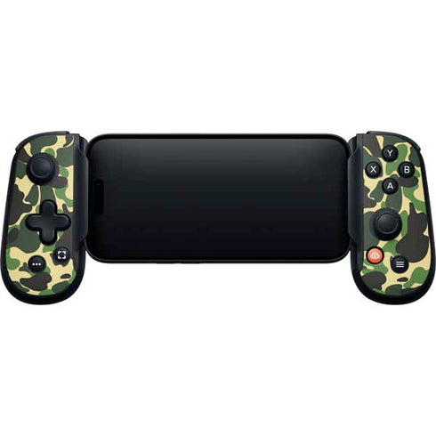 Green Street Camo Backbone One for iPhone Game Controller Skin