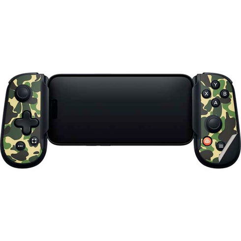 Green Street Camo Backbone One for iPhone Game Controller Skin