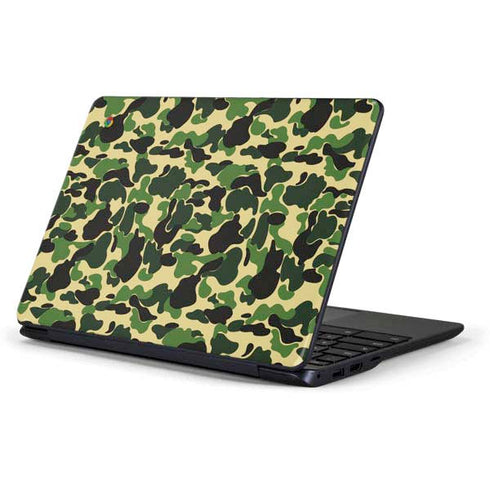 Green Street Camo Samsung Chromebook Skin