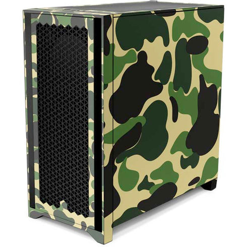 Green Street Camo Corsair 4000D Tempered Glass Mid-Tower ATX Case Skin