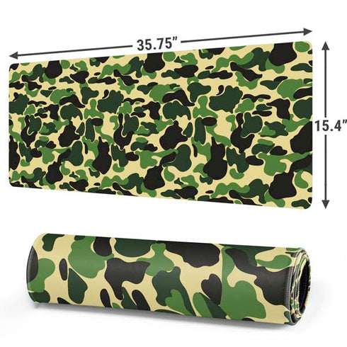 Green Street Camo Gaming Mouse Pad