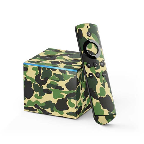 Green Street Camo Fire TV Cube Skin