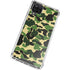 Green Street Camo Galaxy A12 Clear Case