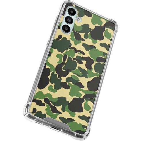 Green Street Camo Galaxy A13 5G Clear Case