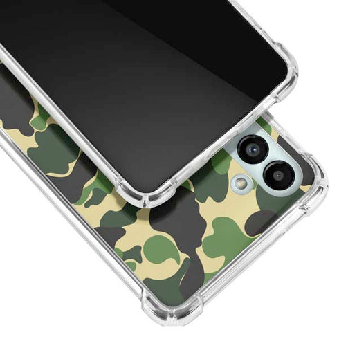 Green Street Camo Galaxy A13 5G Clear Case