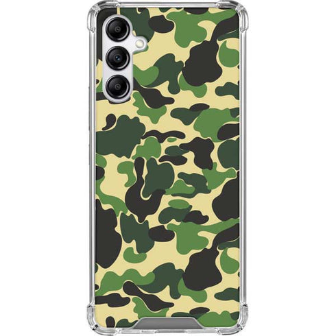 Green Street Camo Galaxy A14 5G Clear Case