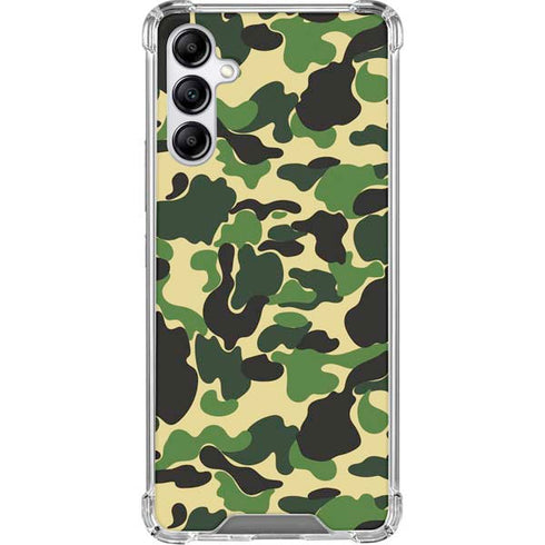 Green Street Camo Galaxy A15 5G Clear Case