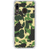 Green Street Camo Galaxy A20 Clear Case