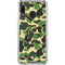 Green Street Camo Galaxy A30 Clear Case