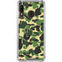 Green Street Camo Galaxy A30 Clear Case