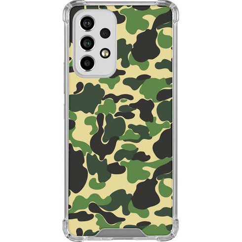 Green Street Camo Galaxy A33 5G Clear Case