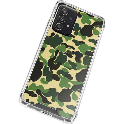 Green Street Camo Galaxy A52 5G Clear Case