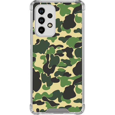 Green Street Camo Galaxy A53 5G Clear Case