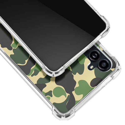 Green Street Camo Galaxy A54 5G Clear Case