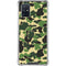 Green Street Camo Galaxy A71 5G Clear Case