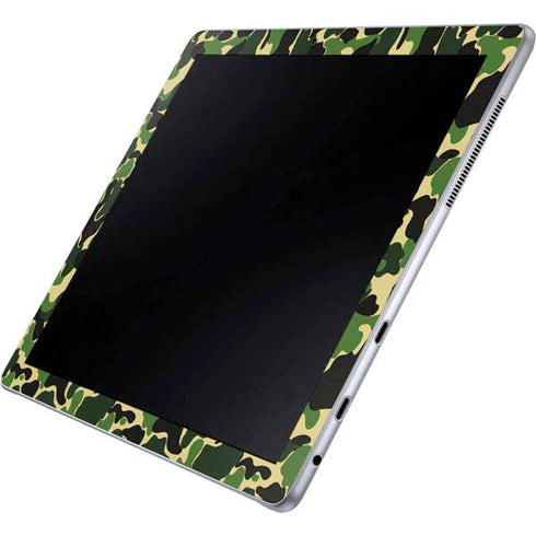 Green Street Camo Galaxy Book 12in Skin