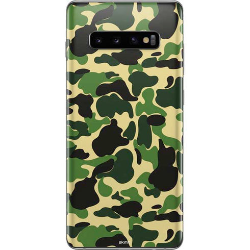 Green Street Camo Galaxy S10 Plus Skin
