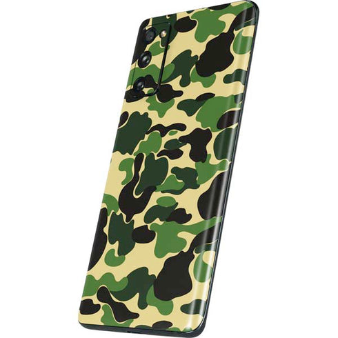 Green Street Camo Galaxy S20 Fan Edition Skin